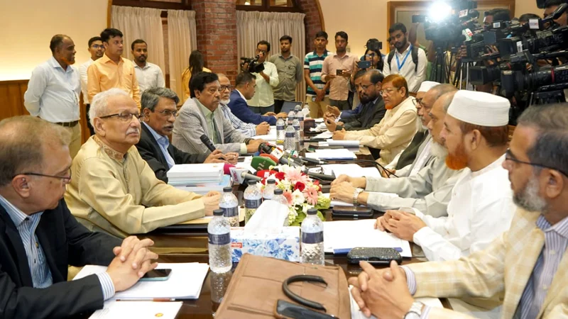 ঐকমত্য কমিশনের সঙ্গে জামায়াতের দ্বিতীয় দফায় বৈঠক চলছে